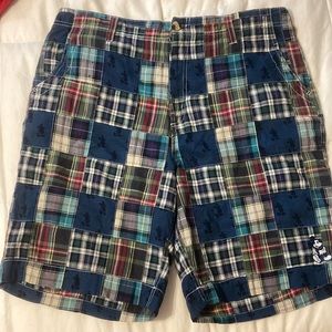 Men’s Disney Mickey Plaid Shorts